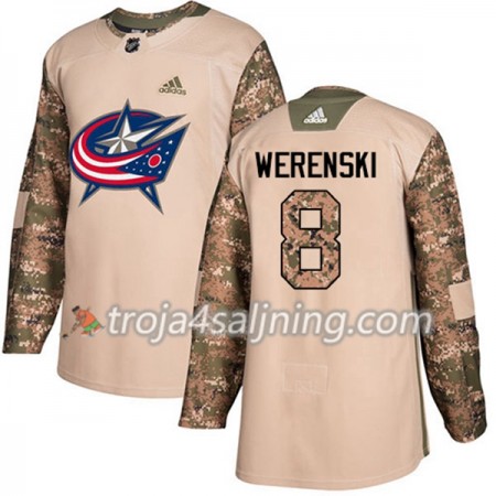 Blue Jackets tröja Zach Werenski 8 Adidas 2017-2018 Camo Veterans Day Practice Authentic - NHL Tröjor Herr Blue Jackets tröja Zach Werenski 8 Adidas 2017-2018 Camo Veterans Day Practice Authentic - NHL Tröjor Herr